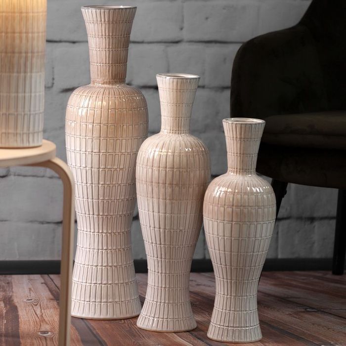 Patera ceramiczna 27x27x5 Edna kremowa beżowa