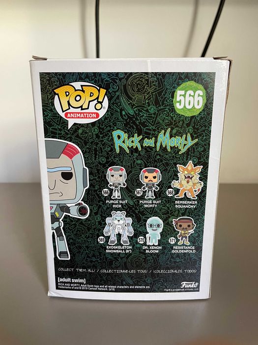 Funko Pop's! PURGE SUIT RICK (566)64298078112002121