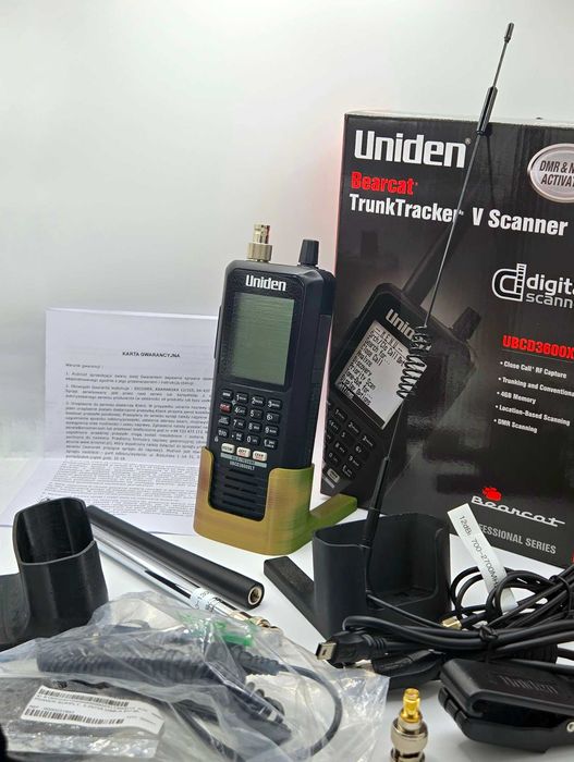 UNIDEN UBCD3600XLT (BCD436HP) + dodatki + gwarancja do 2027