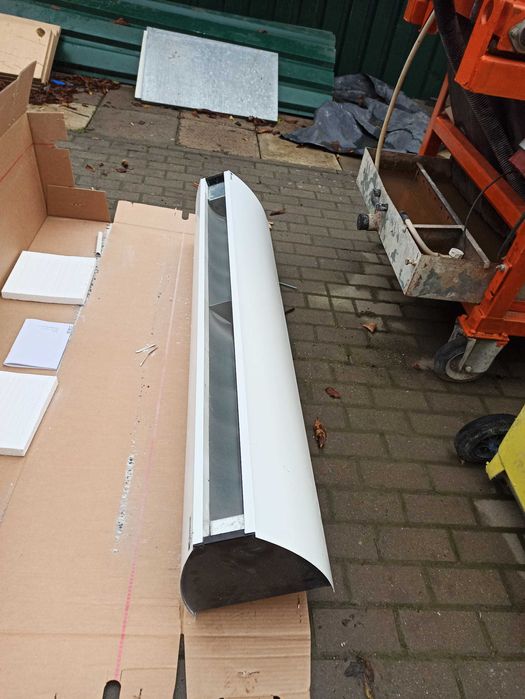 Kurtyna powietrzna "Systemair" PBL 943 po demontażu - (4 szt.)