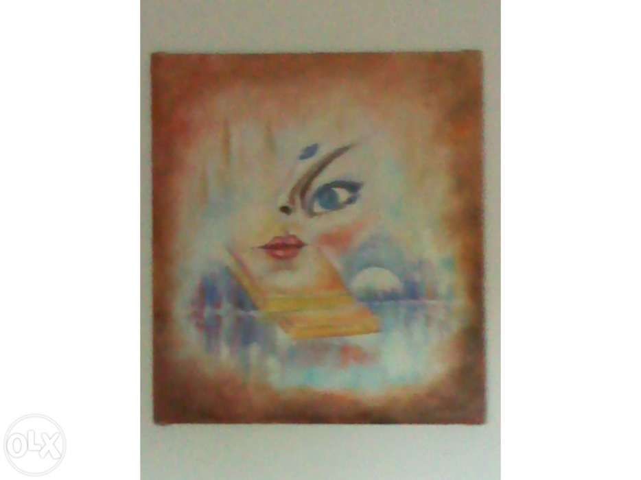 Quadro pintado a óleo
