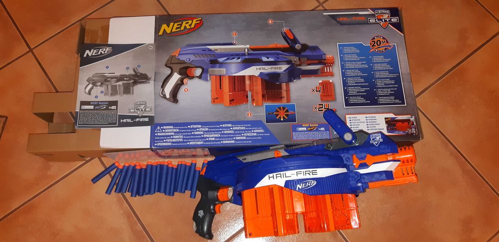 Nerf Hail-Fire Elite