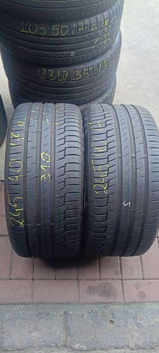 245/40r17 lato 2 sztuki Continental Premium contak 6t
