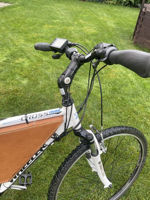 Rower Wheller 1600 po konwersji na elektryczny.