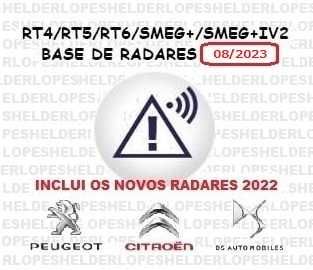 ***MAPA 2024 v120 e RADARES*** Peugeot, Citroen, DS