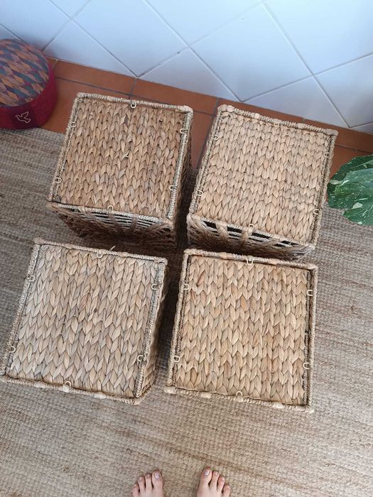 4x Ikea Cestos Baskets Lustigkurre