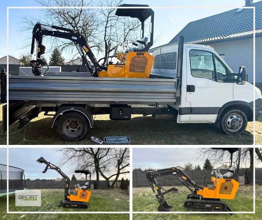 Przyłącza elektryczne prąd budowlany minikoparka Lublin Łęczna