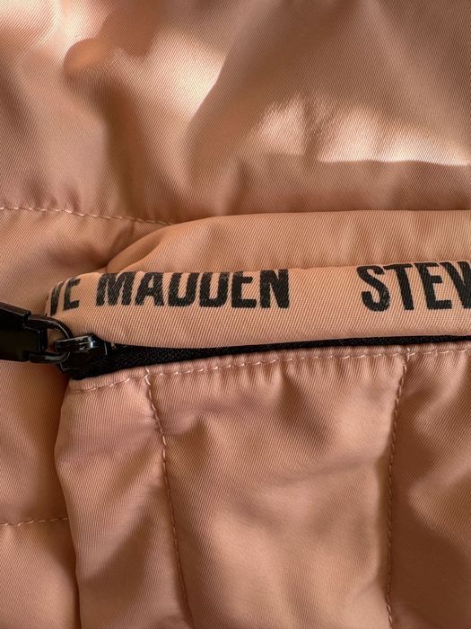 Steve Madden różowy bladoróżowy damski plecak pikowany