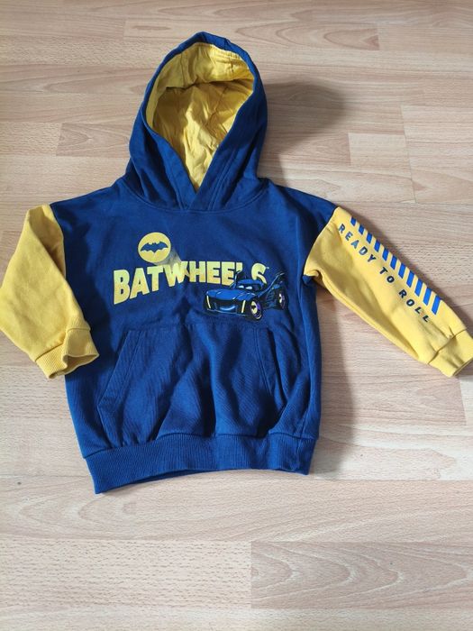 Bluza z kapturem Batman Batwheels rozm 98
