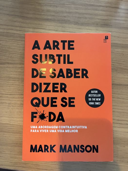 Livro “A Arte subtil de dizer que se foda”