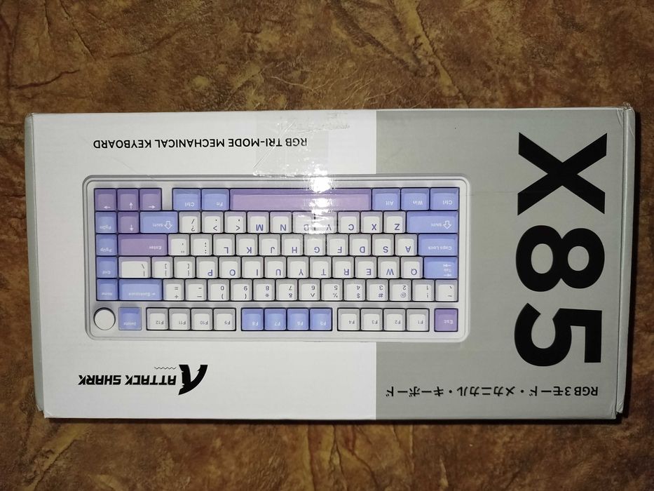 Клавіатура ігрова механічна Аttack shark X85