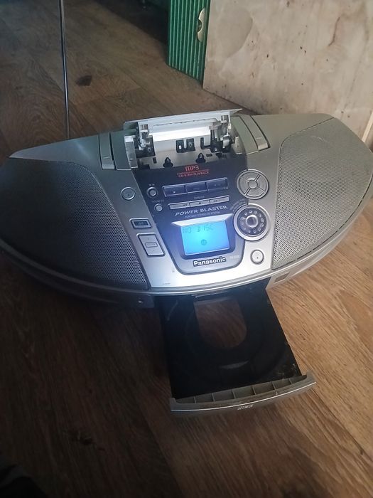 Radio panasonic na kasety i płyty cd