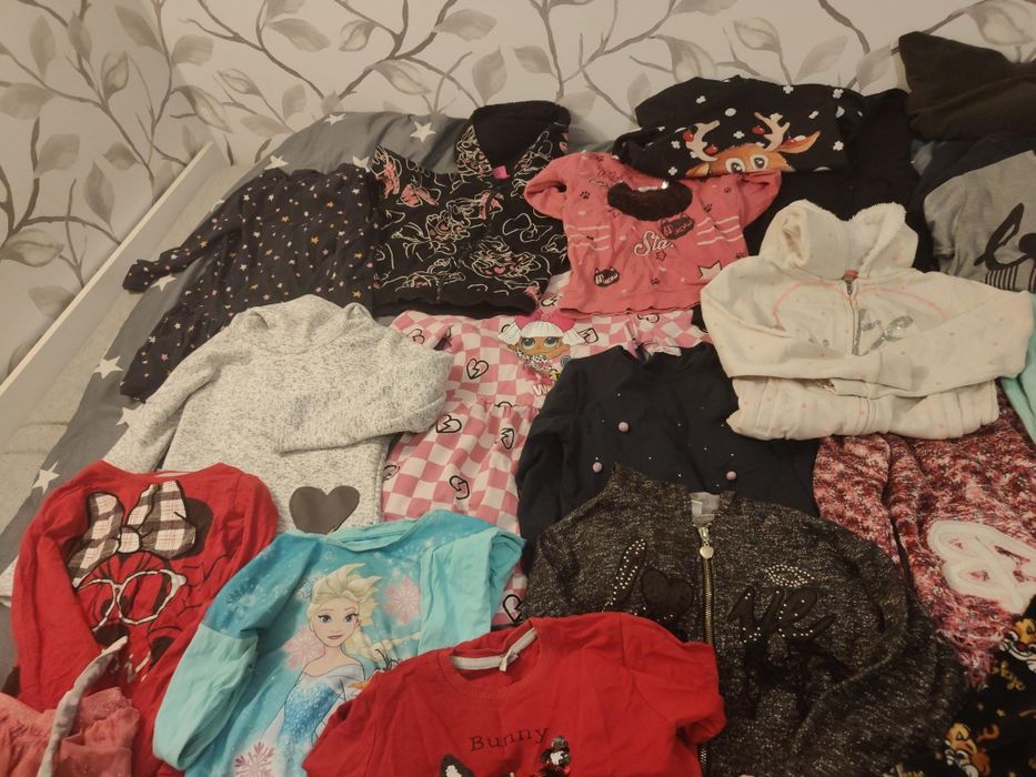 MEGA paka dla dziewczynki 122/128