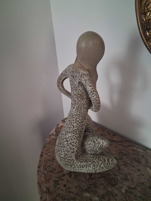 Cisne decorativo em marfinite