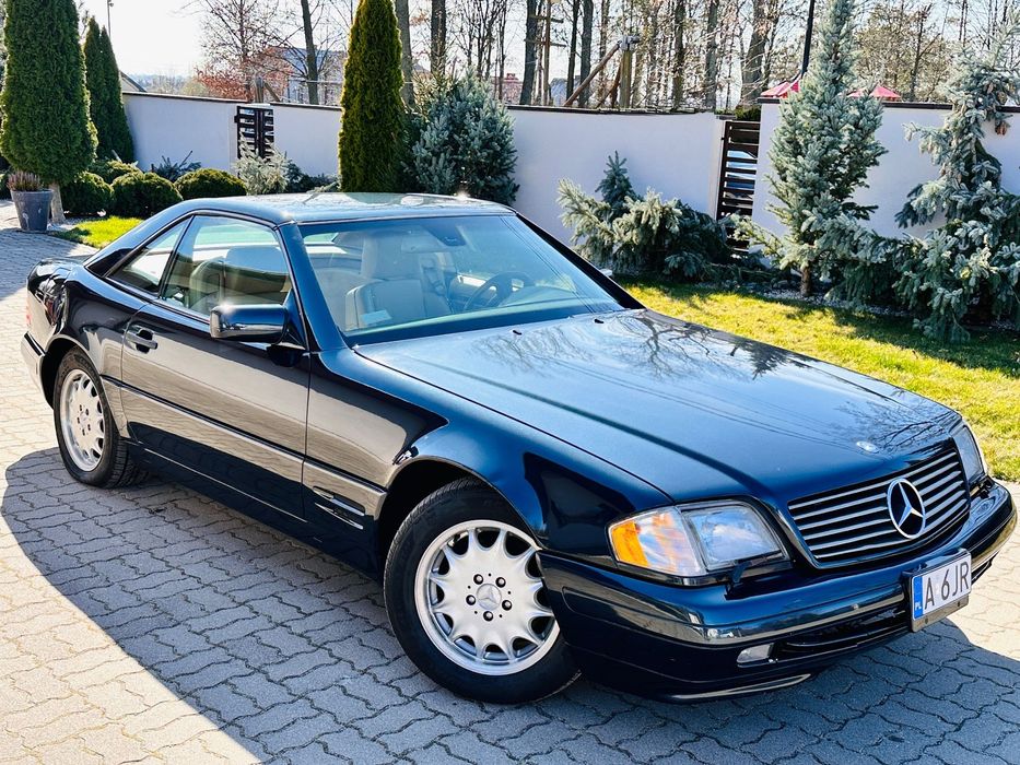 Mercedes-Benz SL / 5.0 V8 320 KM / Cabrio / Sztywny Hardtop / USA / VAT 23% /