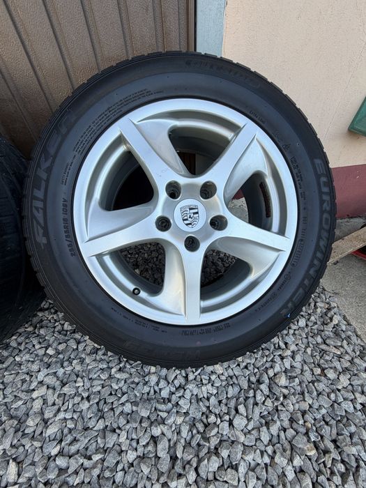 Felgi z oponami Porsche 5x130 255/55 R18 Cayenne Audi Q7 Vw Touareg