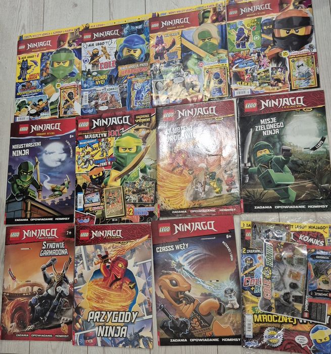 Lego Ninjago gazetki Lego+ trówymiarowa mata