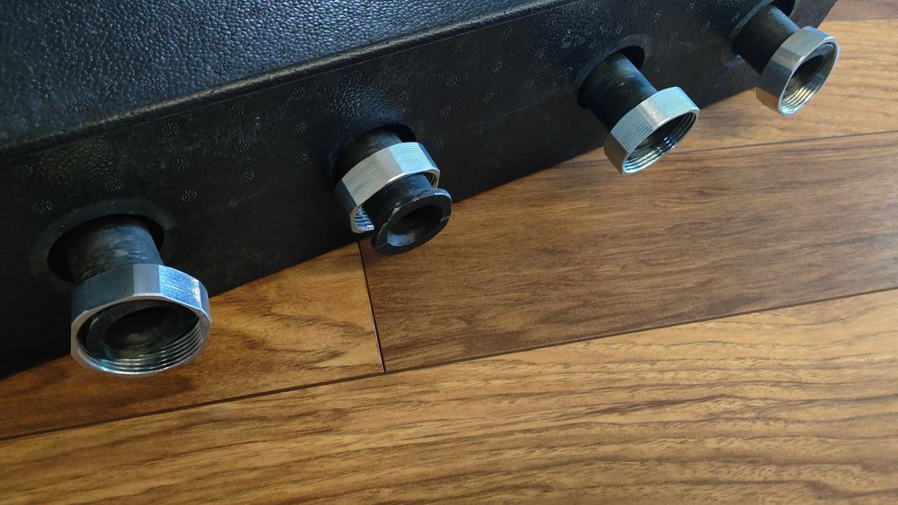 Belka rozdzielacz CO 2 obiegi DN32/GW 1 1/2 Metal-Fach