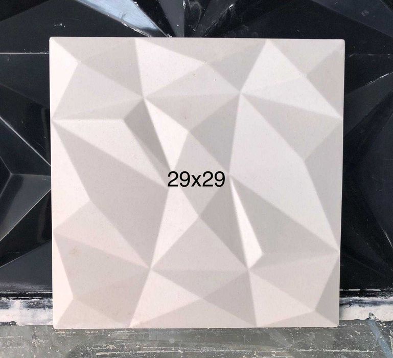 Placas de Gesso 3D Unidade/m2
