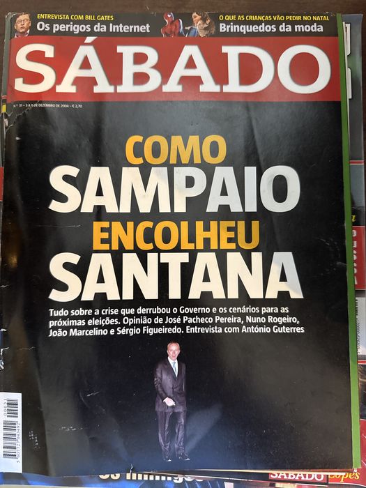Revistas antigas várias