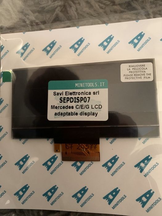 Display lcd Mercedes classe C E G