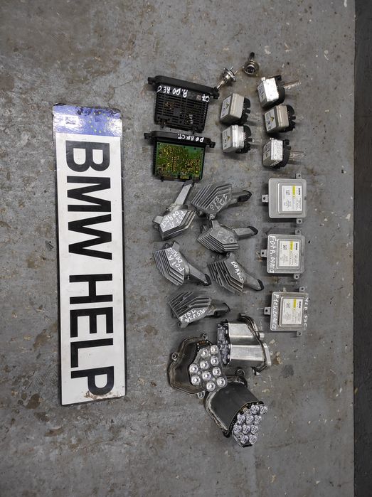 Блок фары БМВ Ф10 Ф07 Ф11  adaptive Разборка BMW HELP N55 N20