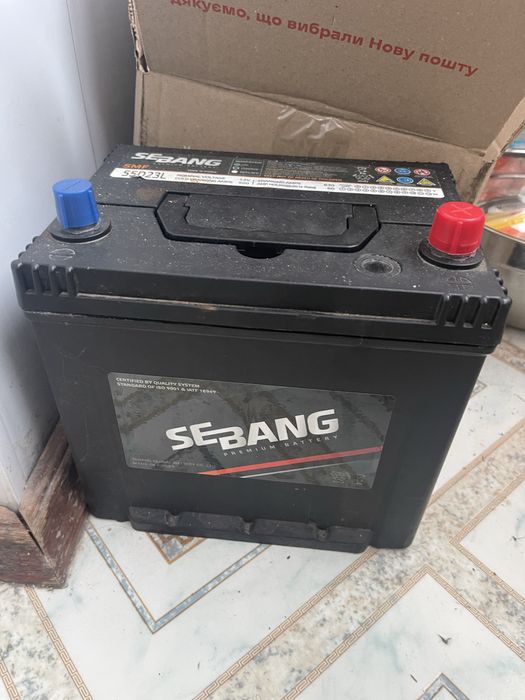 Акуумулятор sebang 12v65A