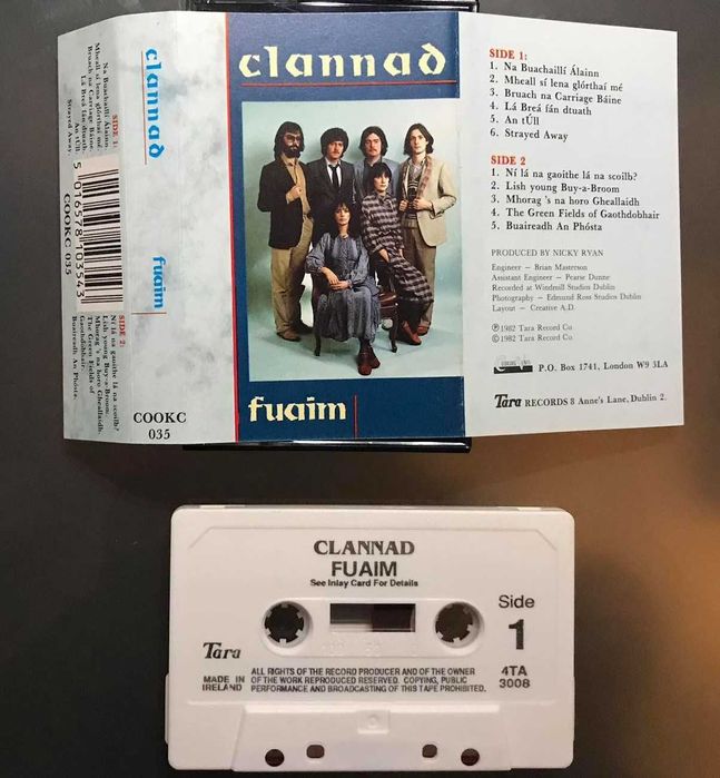 Lote Cassetes áudio originais - CLANNAD