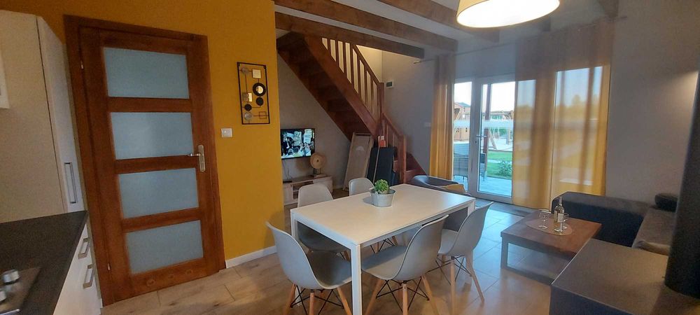 Domki w Łebie basen sauna jacuzzi WI-FI parking free CORDEN Village