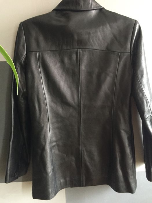 Куртка-піджак шкіряний ALFANI