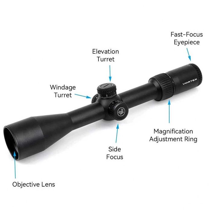 Приціл Vortex Diamondback 6-24x50 FFP | сітка EBR2C MRAD, Оригінал США