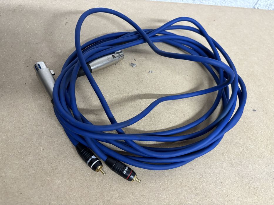 Dwa kable XLR to RCA po 2metry