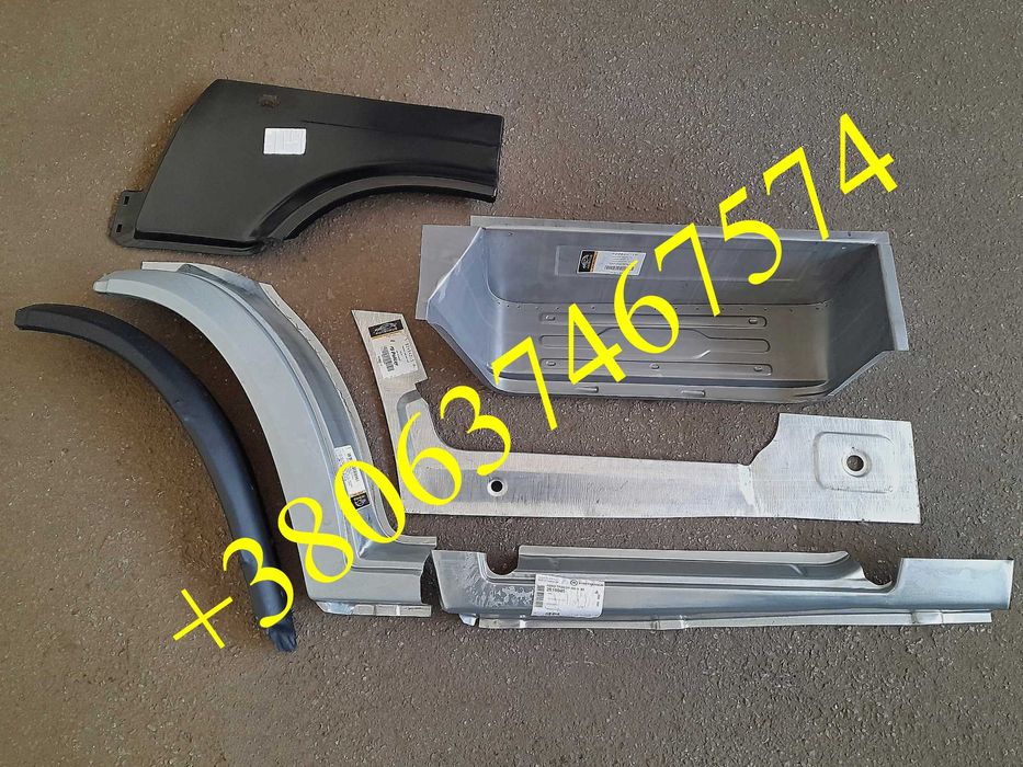 Арки низ двери ляды пороги подножки крылья Форд Транзит ford transit