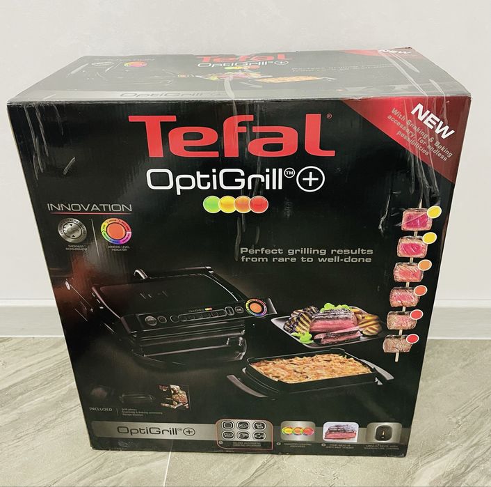 Гриль Tefal Optigrill+ електробарбекю