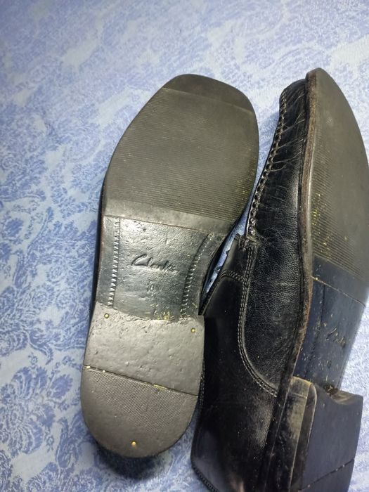 Clarks Кларкс туфлі чоловічі шкіра  секонд Англія,