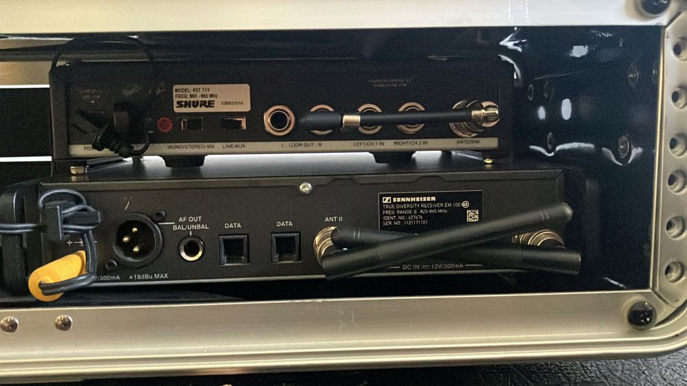 Sistema Wireless Sennheiser EW100 G3