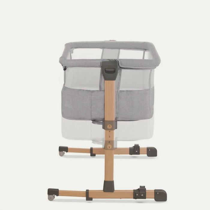 Berço Kinderkraft NESTE AIR cor Grey + Wood