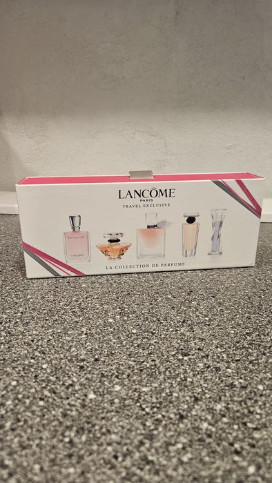 Pudełko box Lancome po miniaturach perfum