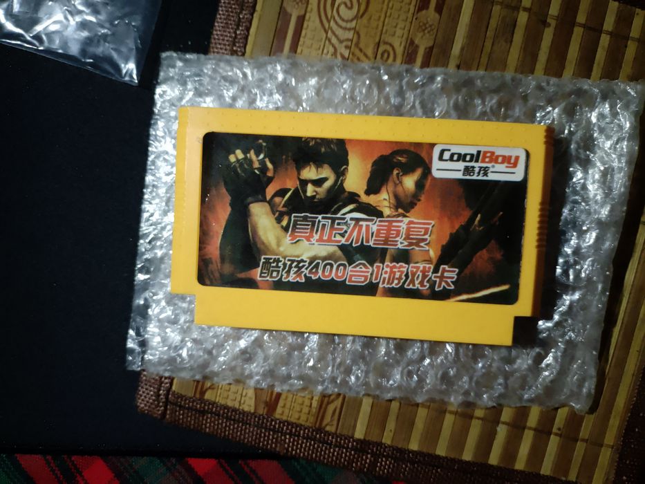 ігровий картридж Coolboy 400 in 1 для 8-бітних консолей типу NES