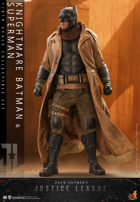 Фигурка 1/6 hot toys tms38 JUSTICE League KNIGHTMARE BATMAN & SUPERMAN