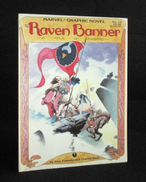Livro BD The Raven Banner A Tale of Asgard Graphic Novel