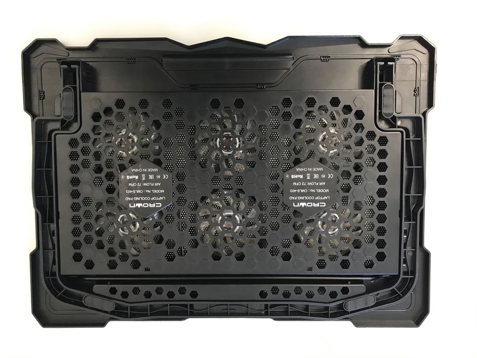 Підставка для ноутбука Crown CMLS-402 (LED-підсвітка, вентилятори 6шт)