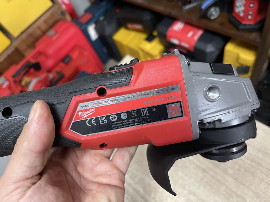 Milwaukee M18 FSAG125X / безщіткова болгарка Мілвокі 125мм