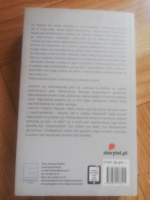 książka: ,,Pokój kołysanek"