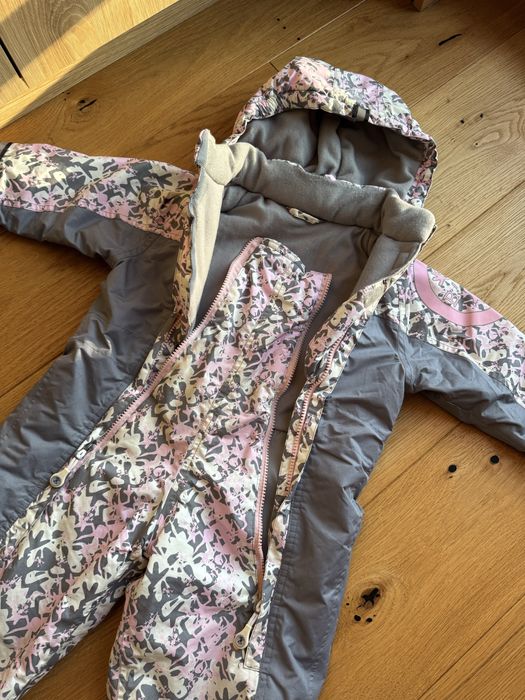 Kombinezon na zimę kurtka dla dziewczynki 2 lata rozmiar 92