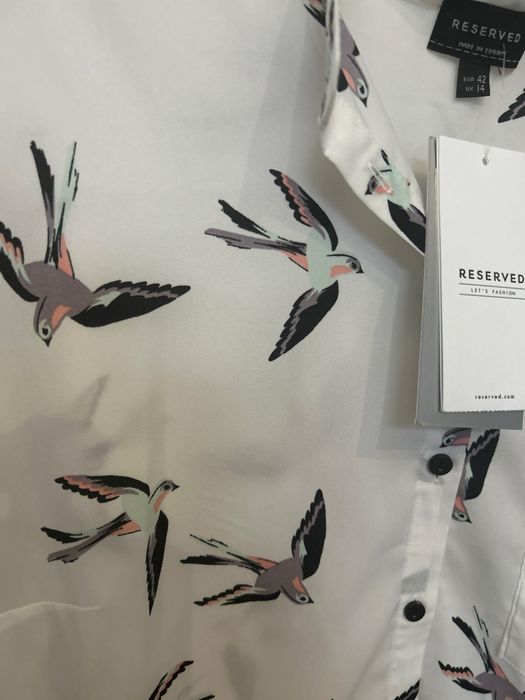 Bluzka Reserved jaskolki 42