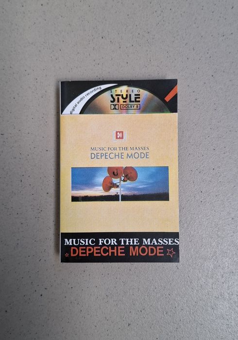 Depeche Mode  - Music for The Masses  kaseta mc
