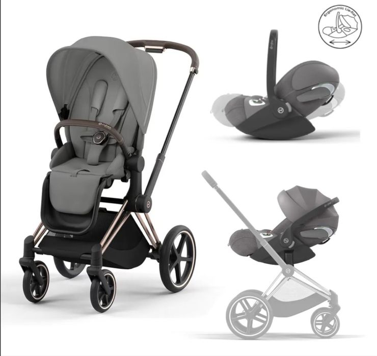 Cybex chassi assento ovo e base 360°