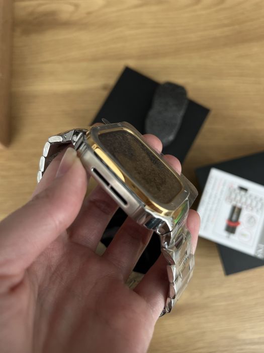 Ремінець з нержавійочої сталі для корпусу smart watch,сумісні з Аррle Watch Series