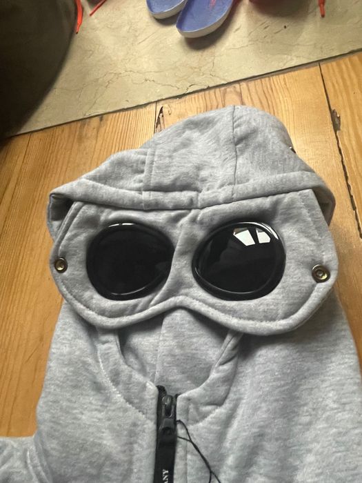 C.P. Company Casaco com capuz cinzento - M